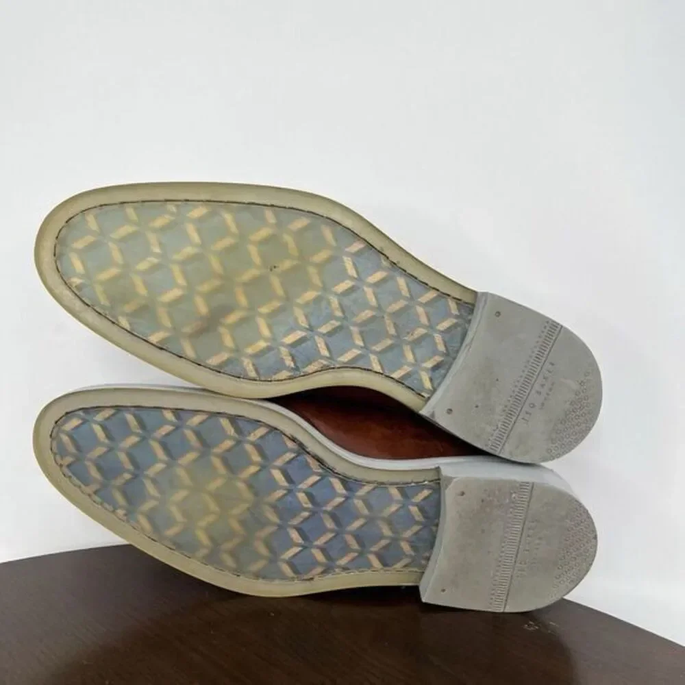 Ted Baker Aokii 2 Derby‎ Shoes Men's 9 Brown Leather Oxford Left 9 # Right 9.5